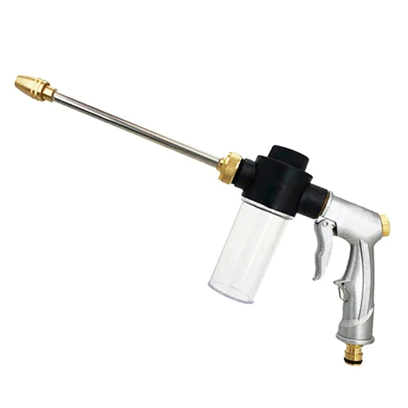 

Metal High Pressure Water Spray-Guns Car Washer Cleaner Garden Sprinkler Foam Water Washing-Guns Watering Nozzle