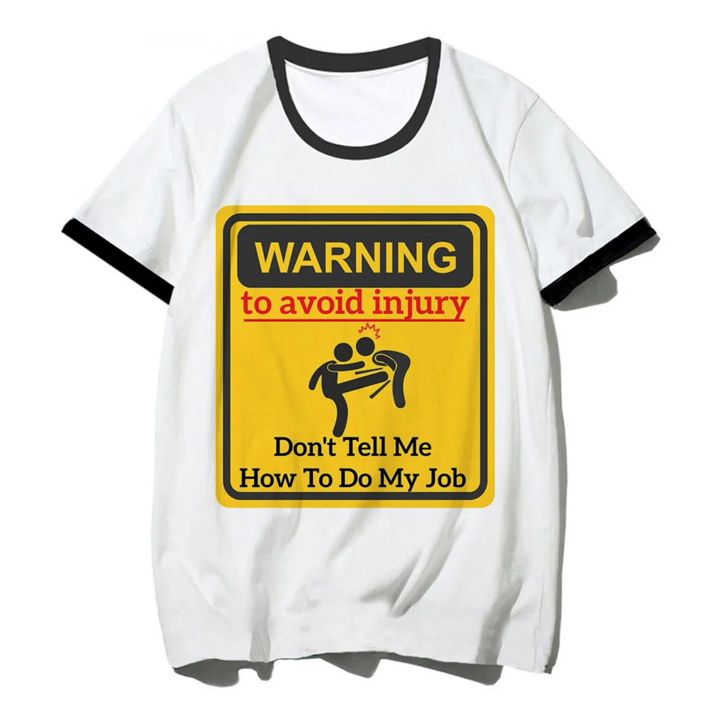 

Забавная рубашка с предупреждениями, Мужская футболка, Мужская Уличная одежда в стиле Харадзюку, японская одежда