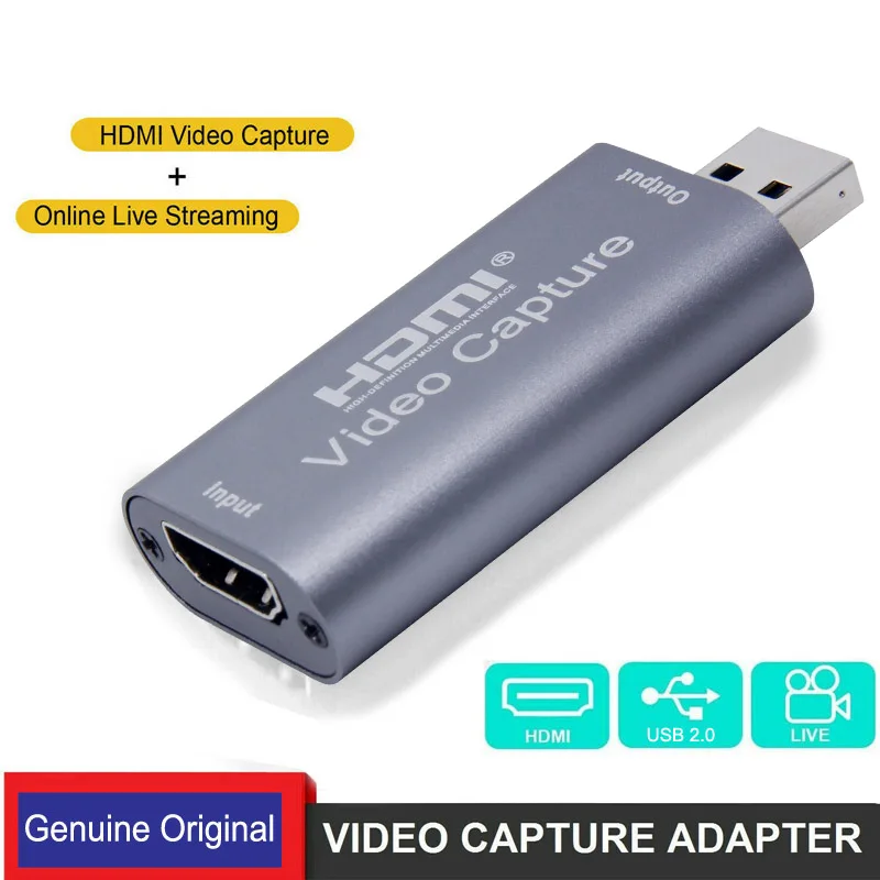 

Карта видеозахвата 4K HDMI, USB 2,0, устройство записи для PS4, PS5, DVD, видеокамера, переключатель, HD-камера, ПК, прямая трансляция