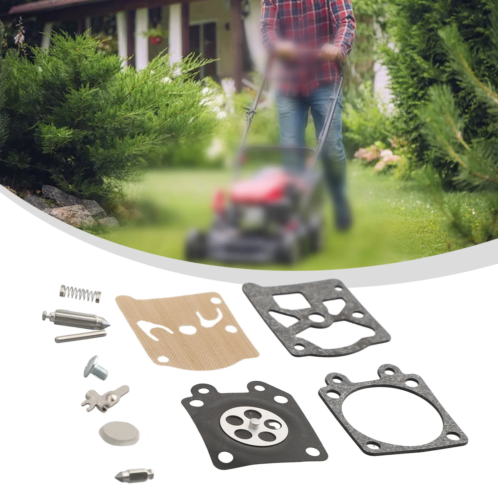 Ремкомплект иглы прокладки диафрагмы карбюратора с 024 026 MS240 MS260 для бензопил Walbro