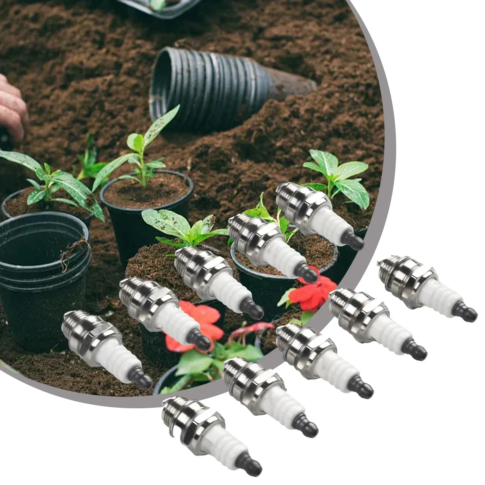 10 шт. свеча зажигания для L7T BM6A BPMR7A RCJ6Y/RCJ7Y WSR5F триммеров воздуходувок бензопилы