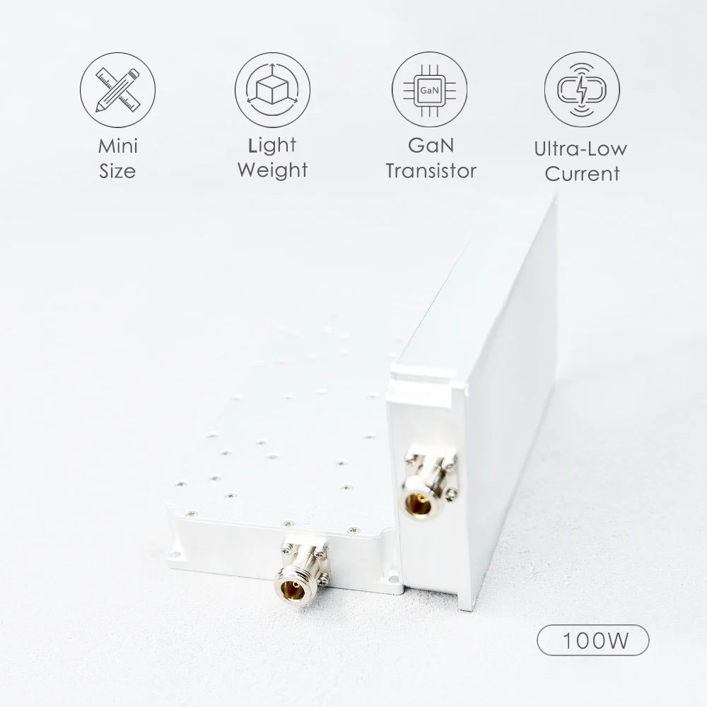 100 Вт 1170-1280 МГц 1340-1450 1550-1620 2400-2500 5150-5350 5725-5850 GPS WIFI модуль усилителя мощности сигнала