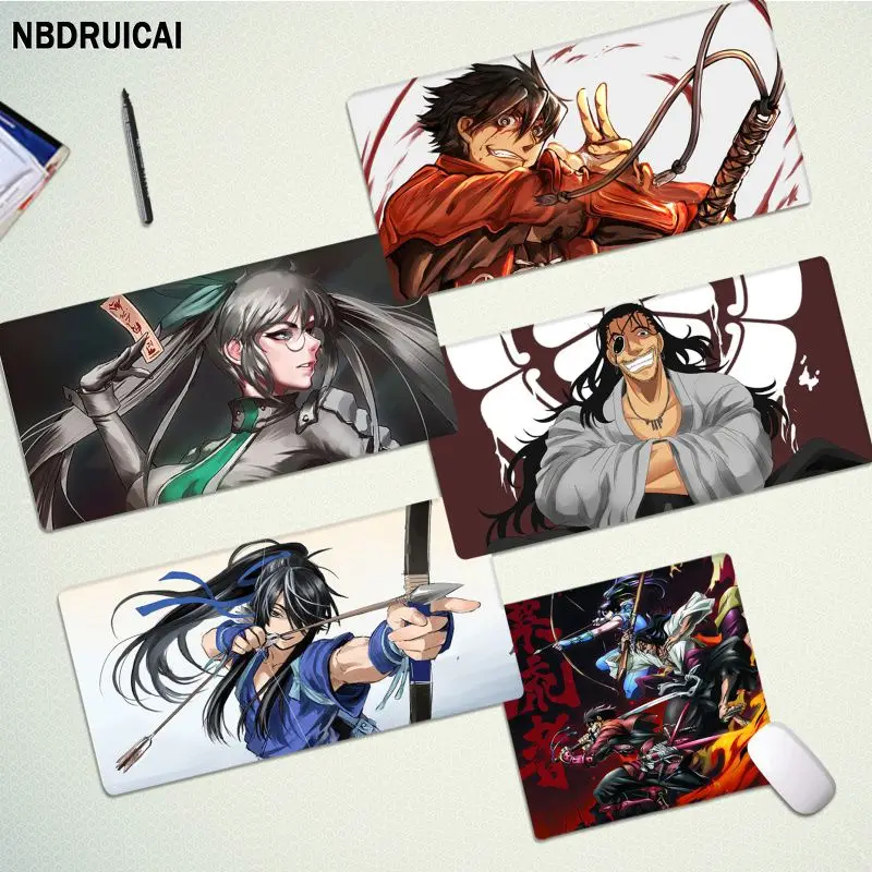 

DRIFTERS Cute Large Gaming Mousepad L XL XXL Gamer Mouse Pad Size For Keyboards Mat Boyfriend Gift
