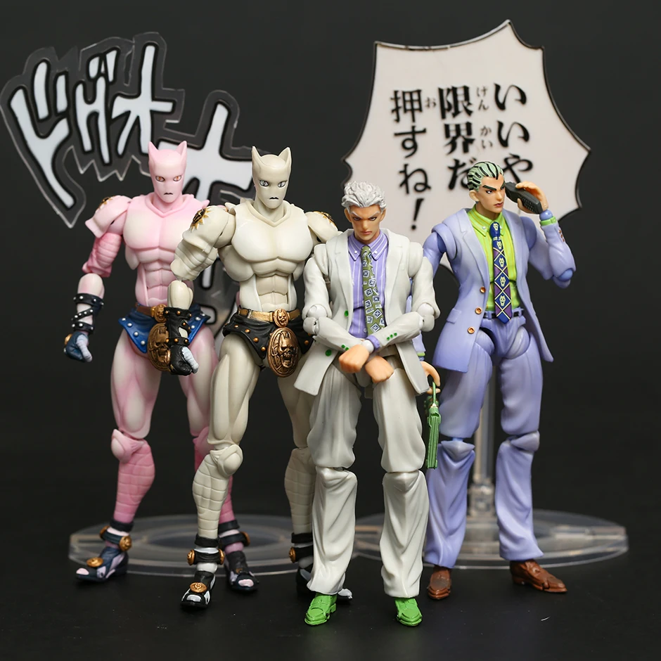 

JoJo's Bizarre Adventure Kira Yoshikage Killer Queen Collectible Model Doll Action Figure Toy