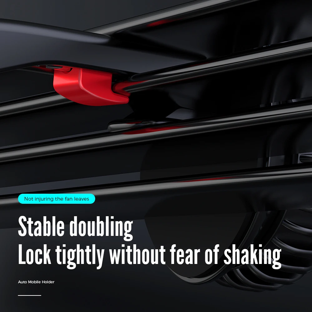 Kimdoole Car Wireless Charger Air Vent Automatic Phone Holder Magnetic Mounting and Vacuum Electric Navigation Stand Support