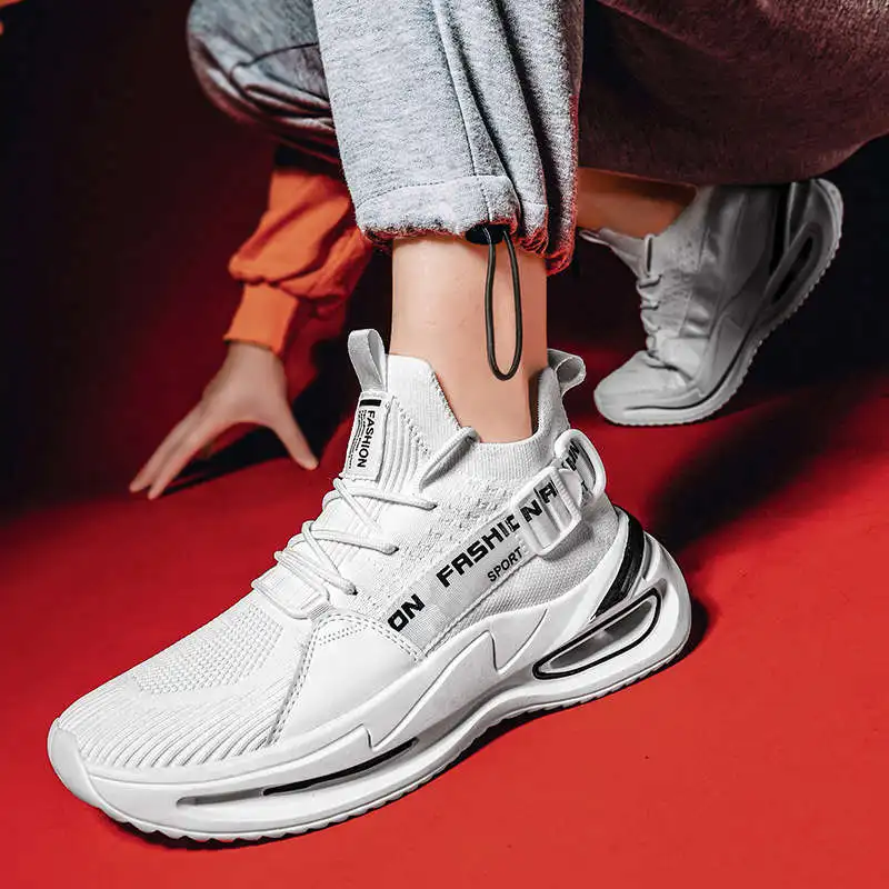 

Size 8 Winter Sneakers For Men Stripe Men's Sport Shoes Non Leather Casual Male Running Shoes Size 42 White Sports Shoes Tennis