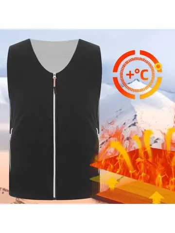 USB Подогреваемый жилет из полиэстера