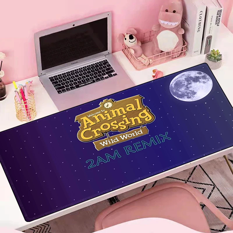 

Коврик для мыши с перекрещивающимися животными 900x400, офисные аксессуары для ПК, игровые шкафы, ковер, компьютерный шкаф Xxl, большой Настольный коврик, коврик для мыши для игр