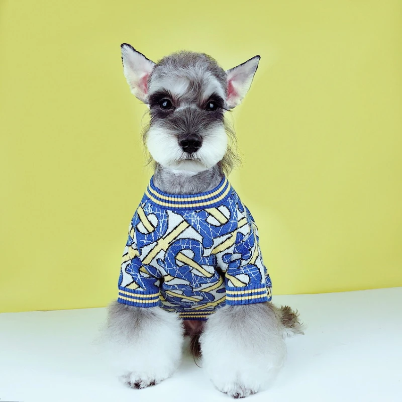 

Warm Pet Clothes Fashion Dogs Sweater Pullover Chihuahua Soft Puppy Winter Knitted Jacket for Small Medium Dogs Coat Clothing