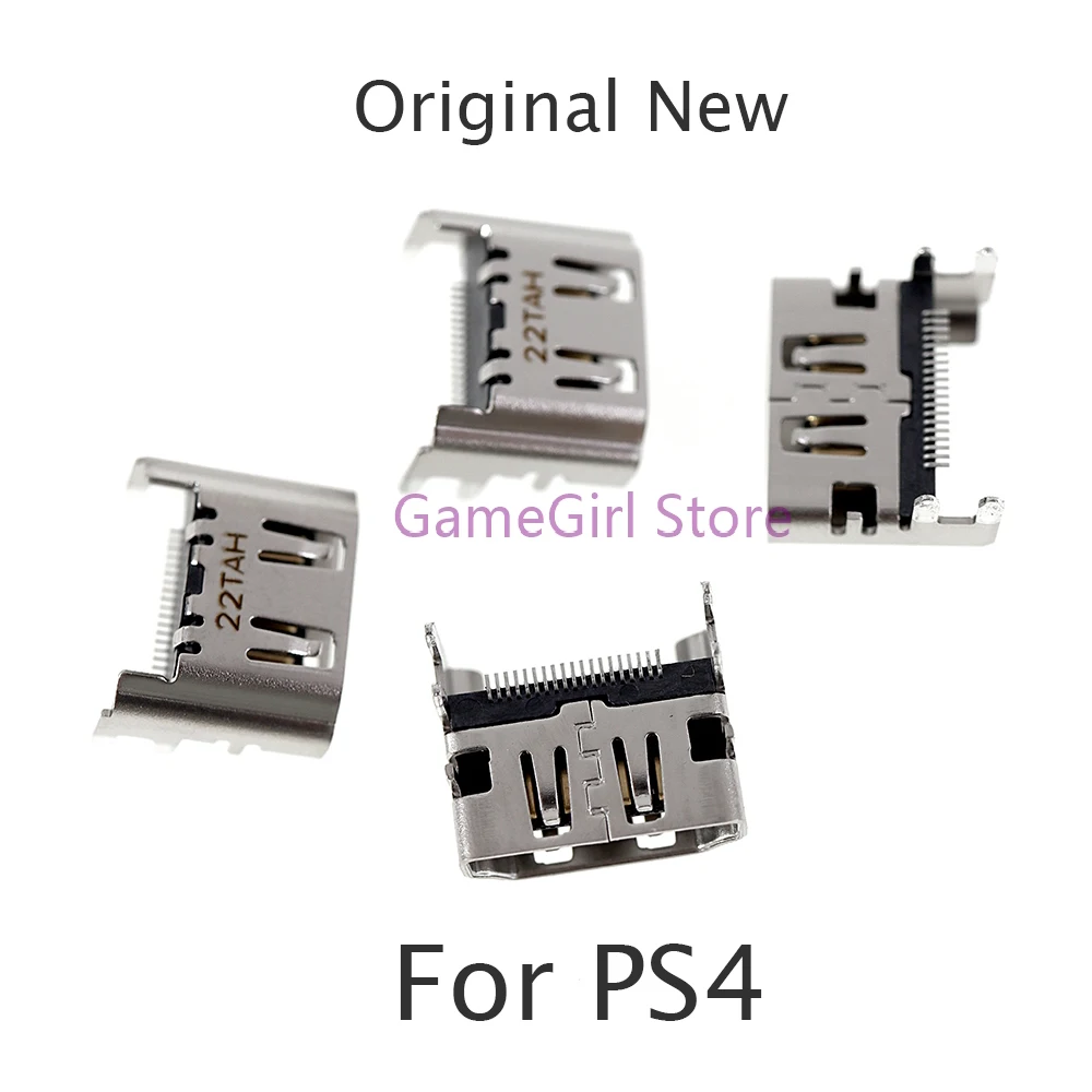 

100pcs Original New HDMI-compatible Port Socket Interface Connector with Code for Playstation 4 PS4 1000 1100 1200 Replacement
