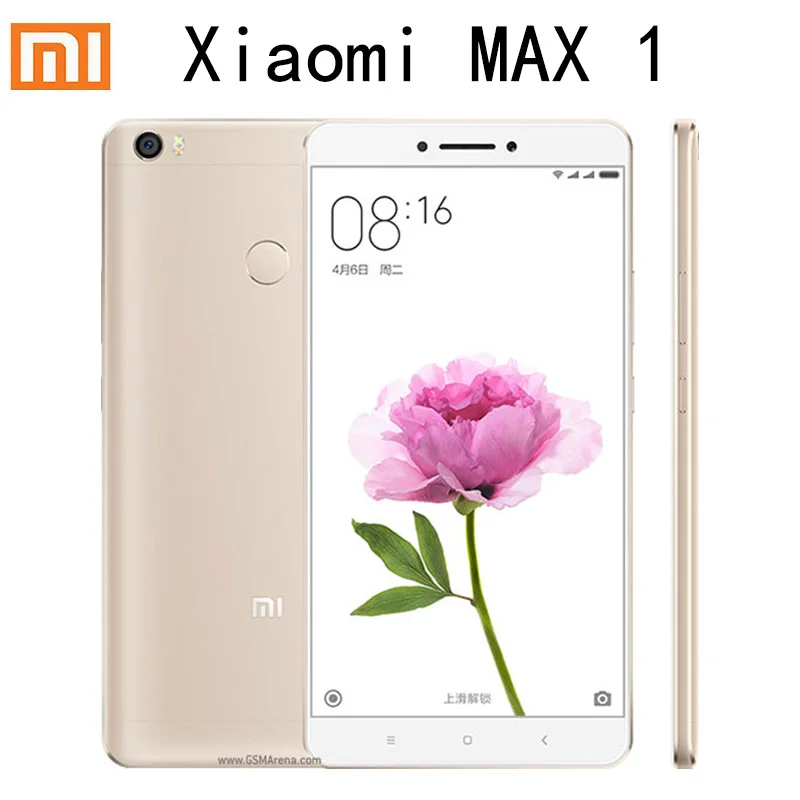 

Смартфон Xiaomi MAX 1, Snapdragon 650, сканер отпечатка пальца, 4850 мАч, Android