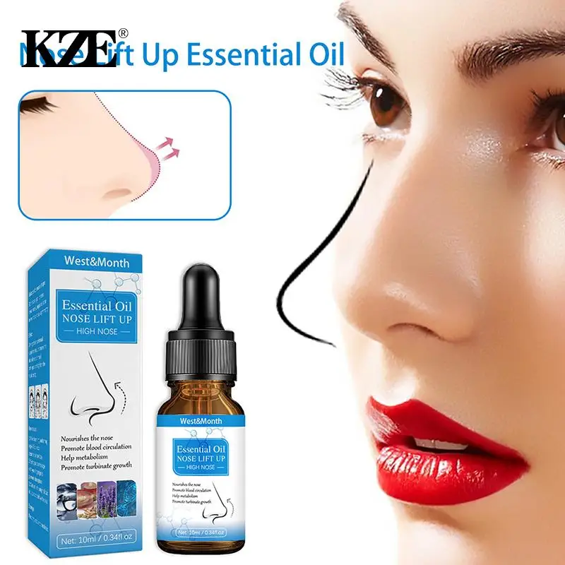 Nose Up Heighten Rhinoplasty Essential Oil Charming Women Nose Repair Massage Essential Oil Nose Lift Up Care Beauty