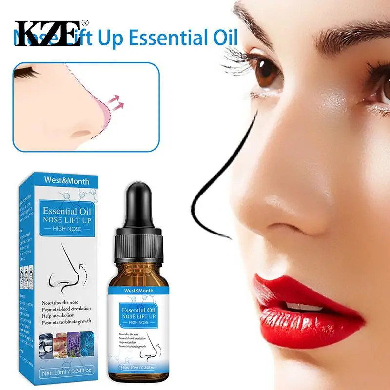 

Nose Up Heighten Rhinoplasty Essential Oil Charming Women Nose Repair Massage Essential Oil Nose Lift Up Care Beauty