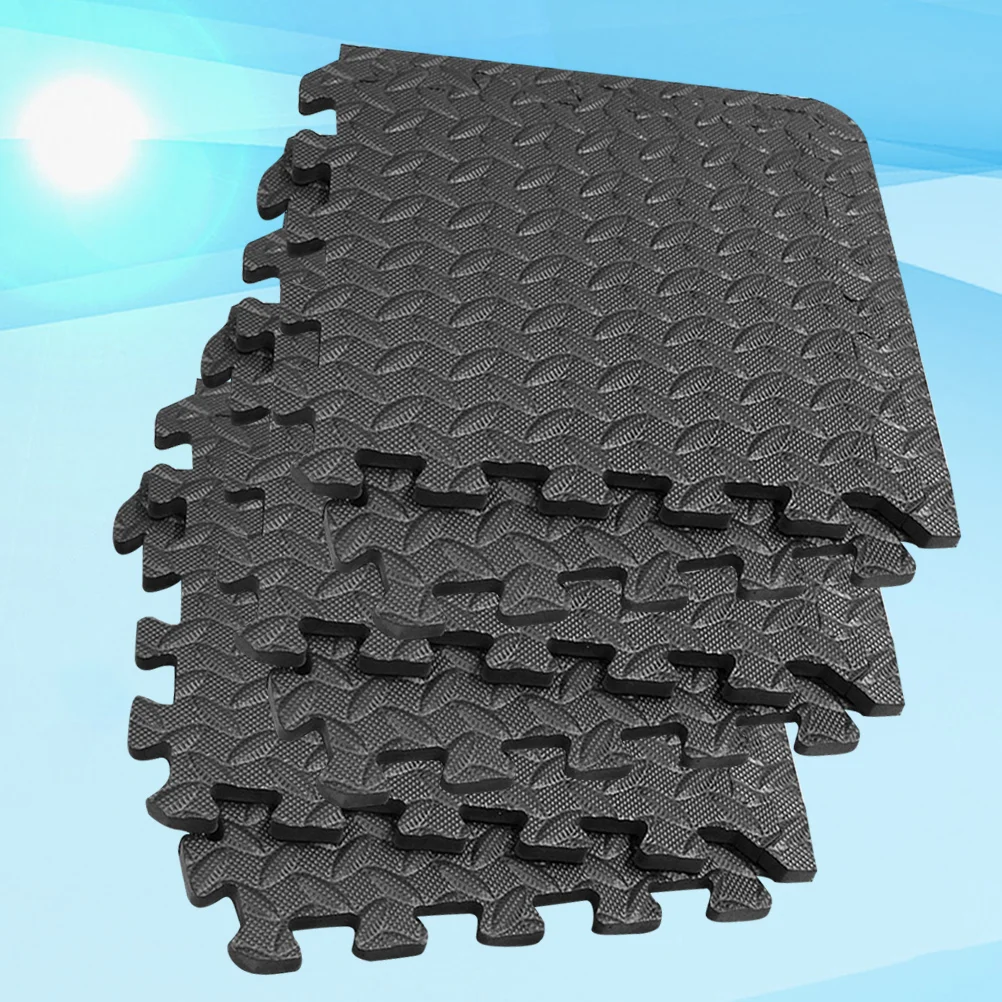 

Foam Tiles Mats Floor Mat Gym Interlocking Puzzle Flooring Exercise Play Eva Workout Equipment Thick Printed Kids Ti Tile Leaf