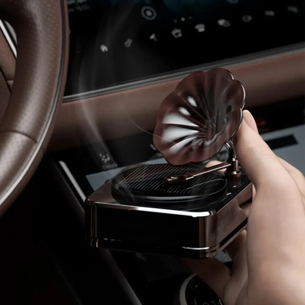 

Ароматерапия стильный долговечный используемый компактный автомобиль на солнечной энергии вращающийся для дома