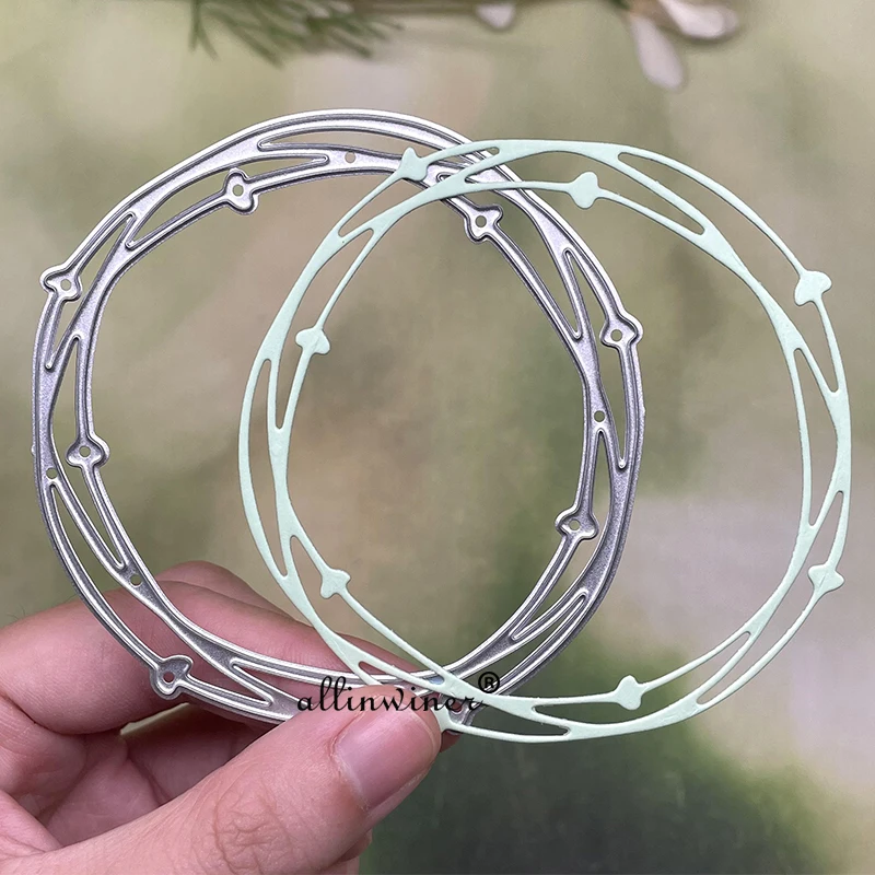 

Новинка, рамка в виде любовных колец, сделай сам, ремесло, металлическая высечка, скрапбукинг, ремесленный шаблон, трафареты