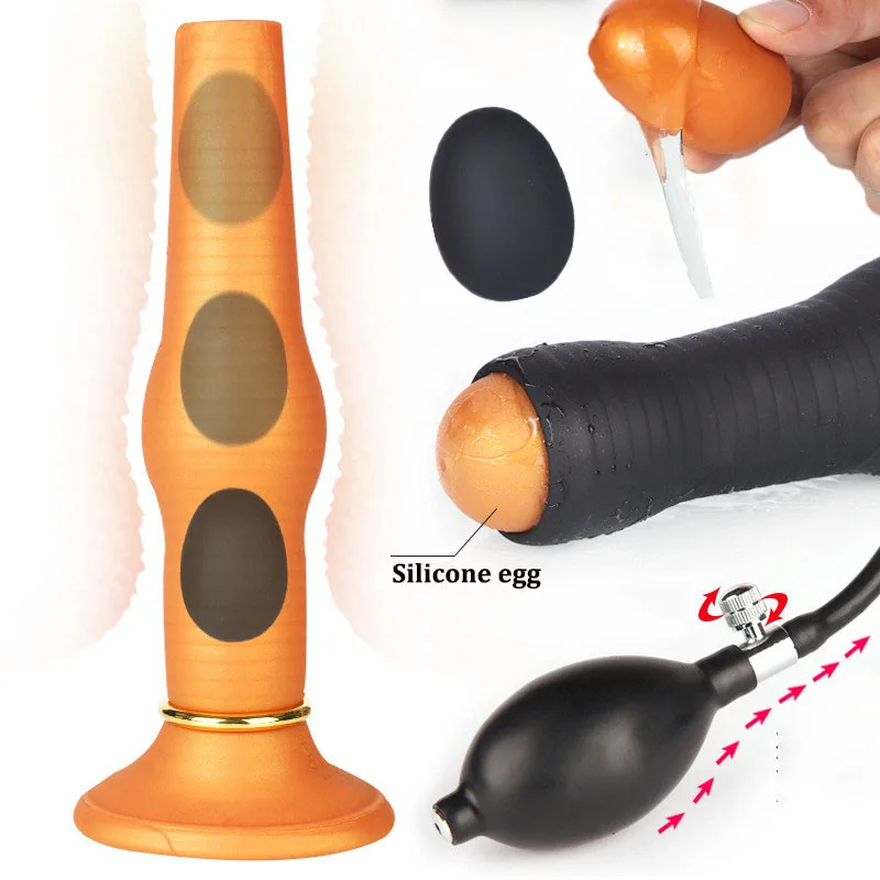 Egg Butt Plug Stimulate Prostate Massage Adult Erotic Anus Sex Toy For Men ...