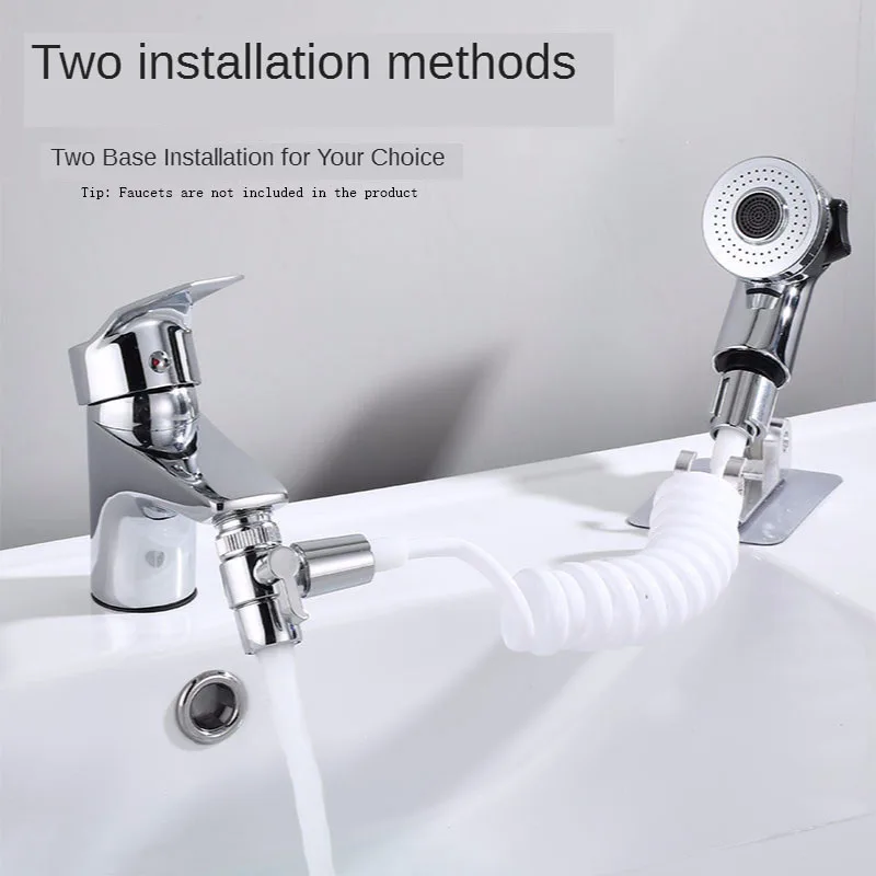 

Faucet External Shower Hand Bathroom Toilet Faucet Filter Flexible Suit Wash Hair Hose Kitchen Shower Sink Faucet Water Saving