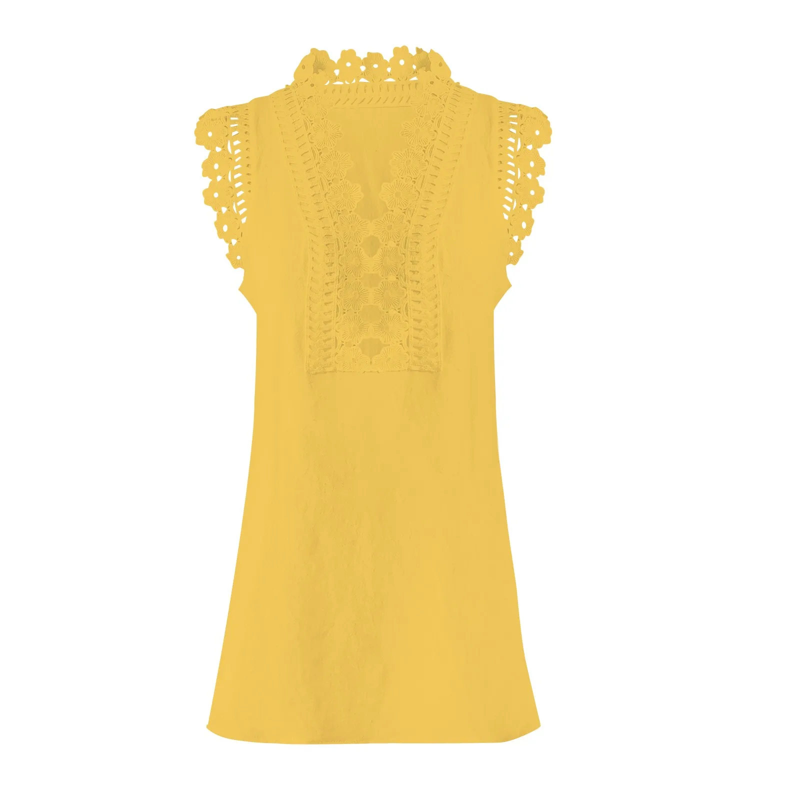 

Floral Dresses for Women Sleeveless Fashion Sleeveless Dress For Women V Neck Lace Medium Casual Blue Fancy Dresses for Women