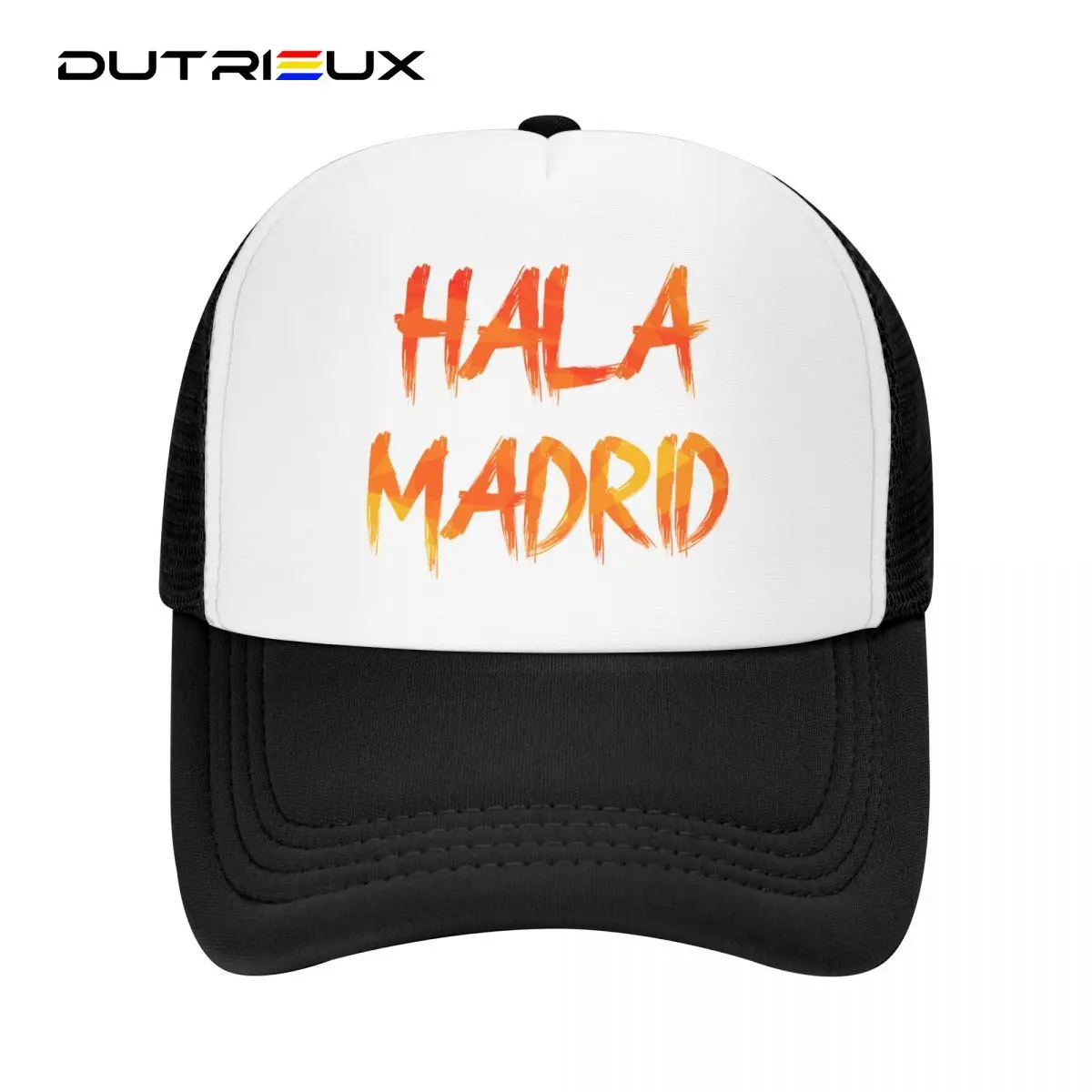 

Модная унисекс Кепка-бейсболка dutrious с надписью «Hala Madrid», Кепка-тракер для взрослых, регулируемая бейсболка для мужчин и женщин, спортивные Снэпбэк кепки