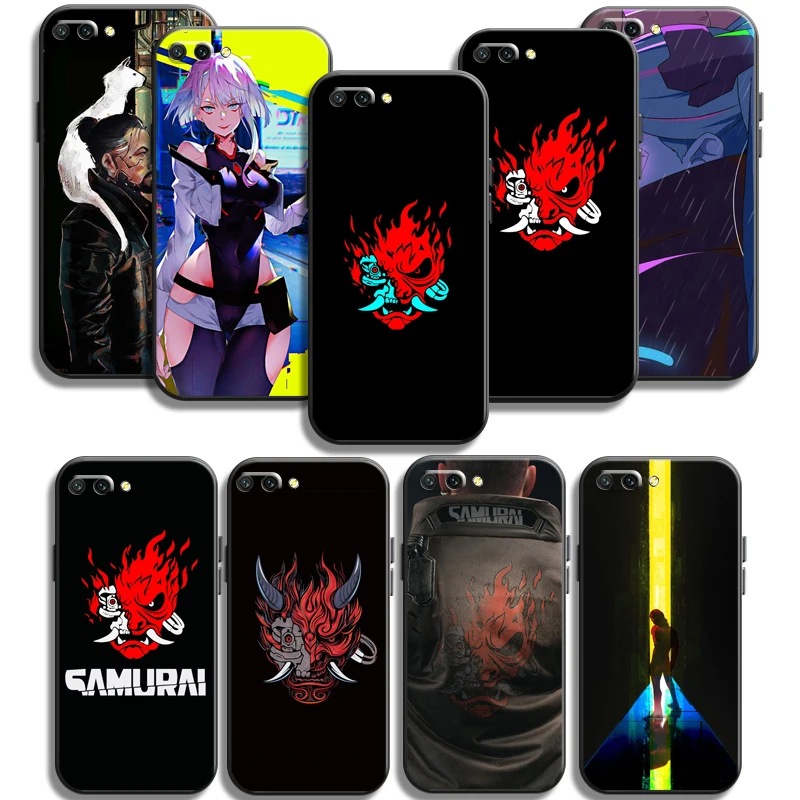 

EDGERUNNERS 2077 Anime Phone Cases For Huawei Honor P30 P40 Pro P30 Pro Honor 8X V9 10i 10X Lite 9A Funda Carcasa Soft TPU