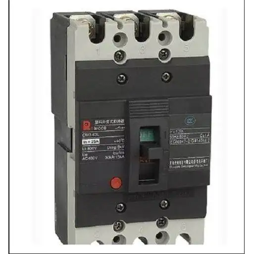 Фото Автоматический выключатель в литом корпусе Changshu CM3-63L M H CM3-100C/3300 63A100A №3