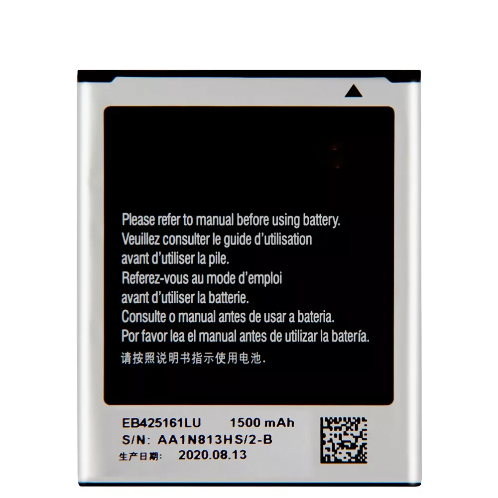 Battery For Samsung J1mini SM-J S7562 S7560 S7572 S7580 i8190 S7566 S7568 I739 i759 I669 I8160 S7582 EB425161LU 1500mAh