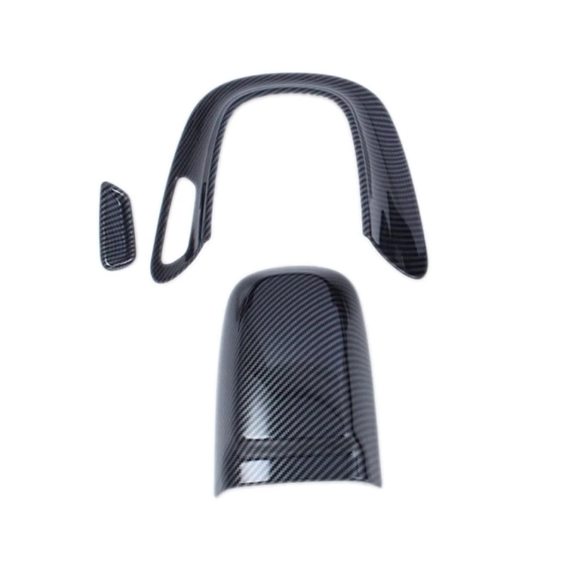 

Автомобильная Передняя накладка на подголовник сиденья, Защитная панель рамы для Mercedes Benz C Class W206 2022 + X254 GLC 2023, детали (карбон)