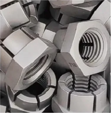 Высокая термостойкость Суперсплав Stellite Болты и гайки Послуги литья Продукт M1