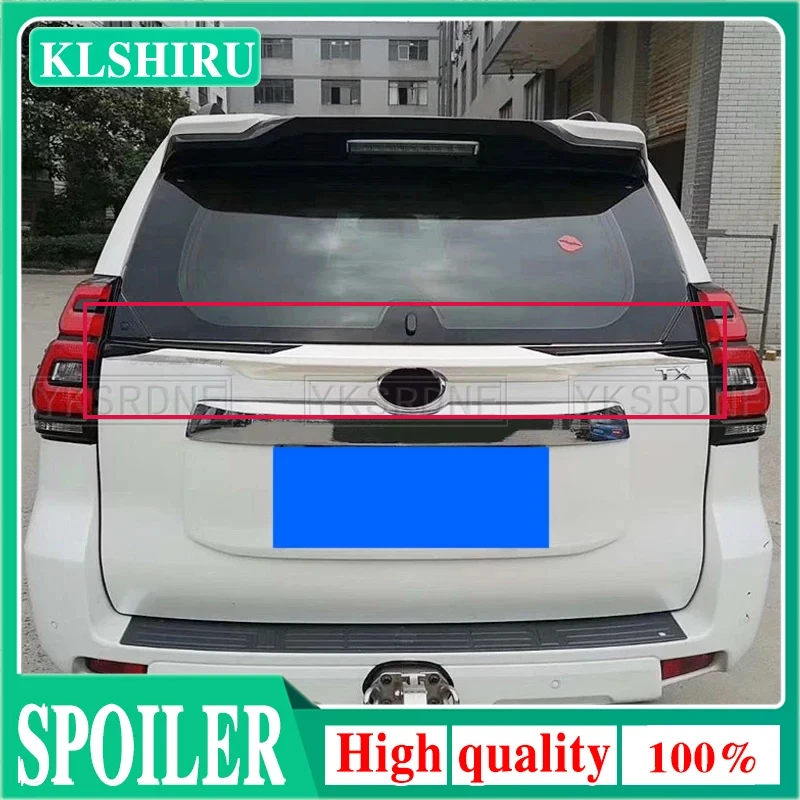 

Задняя дверь автомобильные Спойлеры для 2010-2021 Toyota Land Cruiser Prado 150 Lc150 молдинг Стайлинг внешние украшения аксессуары