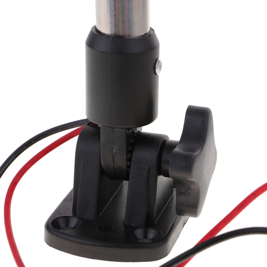 

12V Marine Boat Three-Color Red Green White LED Anchor Light Stainless Steel