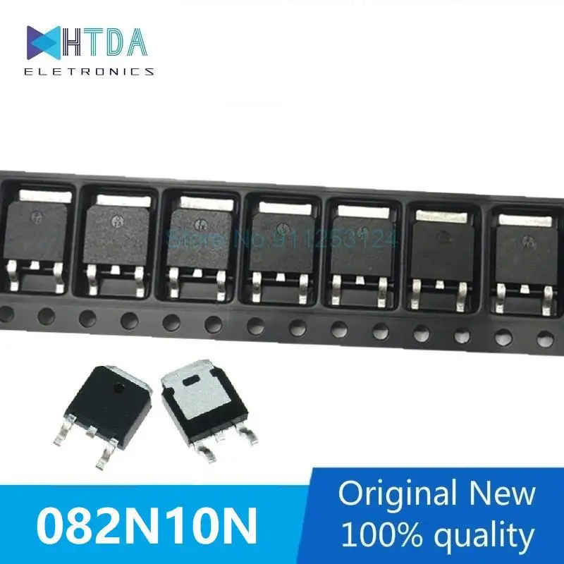 

10pcs/lot 082N10N IPD082N10N3G TO-252 100V 80A In Stock