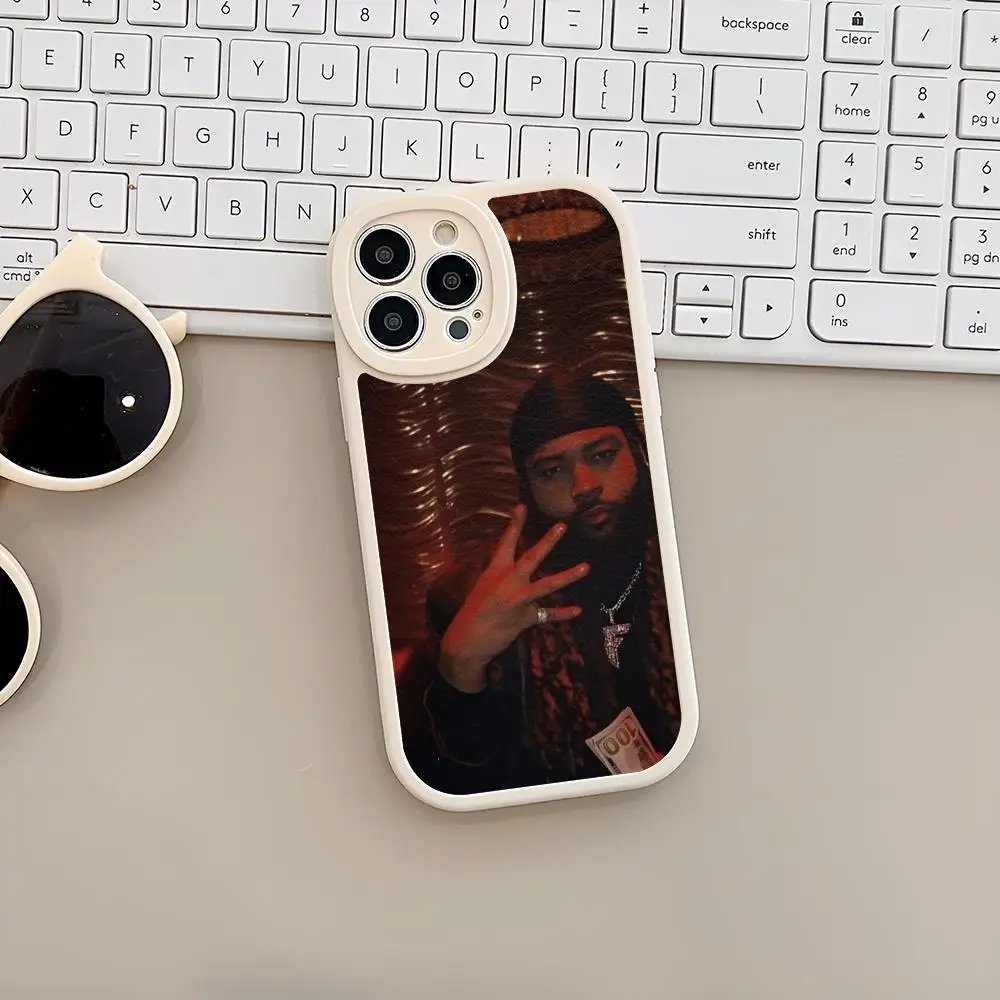 Чехол для телефона Singer P-Partynextdoor MAISTO из овечьей кожи Iphone 16 15 14 13 11 12 Pro Max Xr X Xs 8 7 Plus