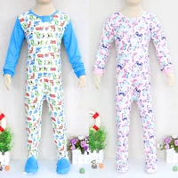 big baby children one piece rompers long sleeve 100 cotton zipper boys and girls pajamas about 5 to 7 years old