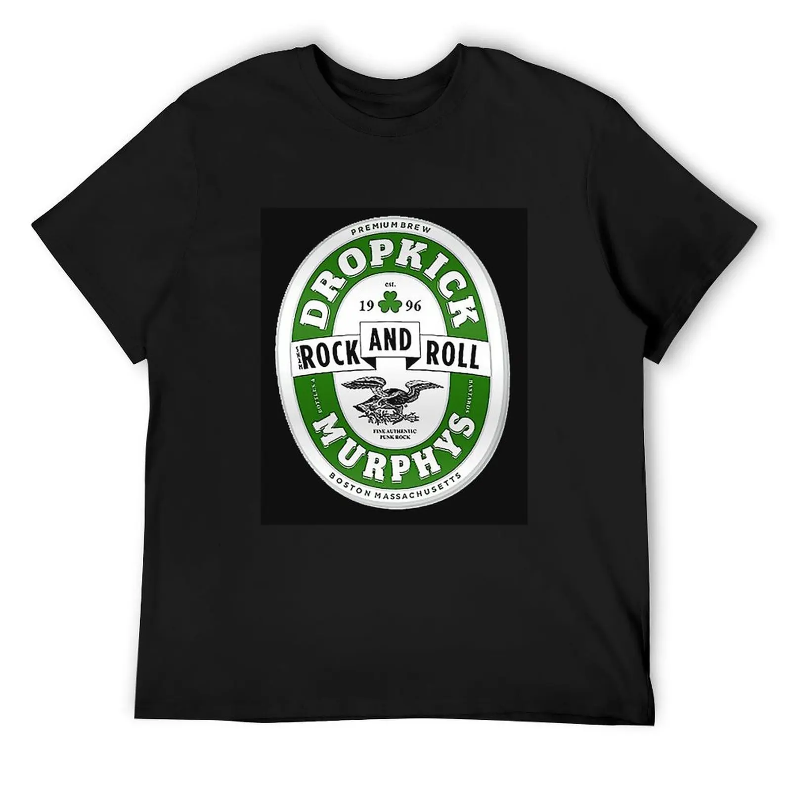 Футболка dropkick murphys Rock and Roll с графическим рисунком футболки аниме большие размеры