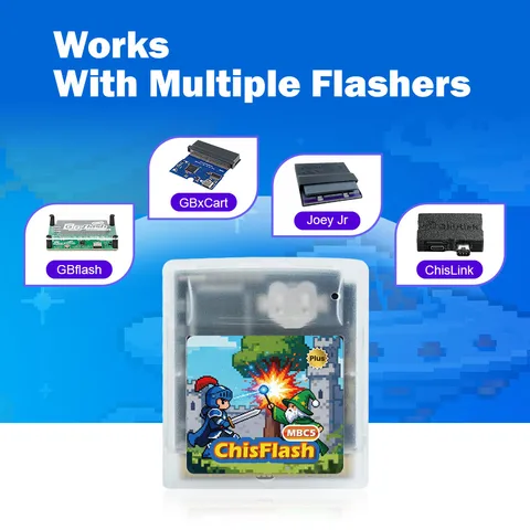 Перезаписываемый картридж ChisFlash для Gameboy/Gameboy Advance 8 МБ
