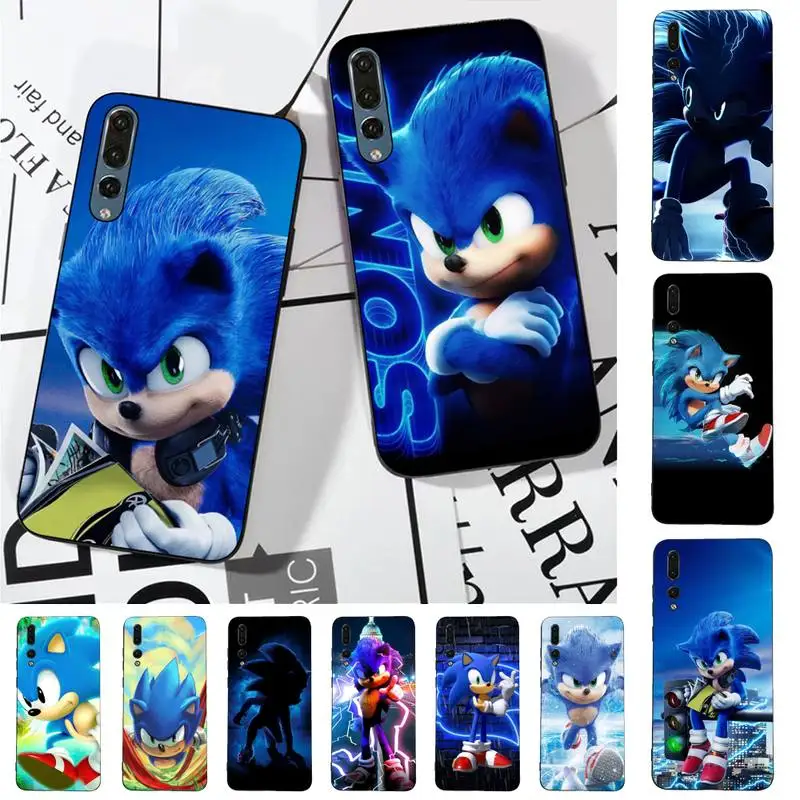 

BANDAI Sonic The Hedgehog Phone Case for Huawei P30 40 20 10 8 9 lite pro plus Psmart2019