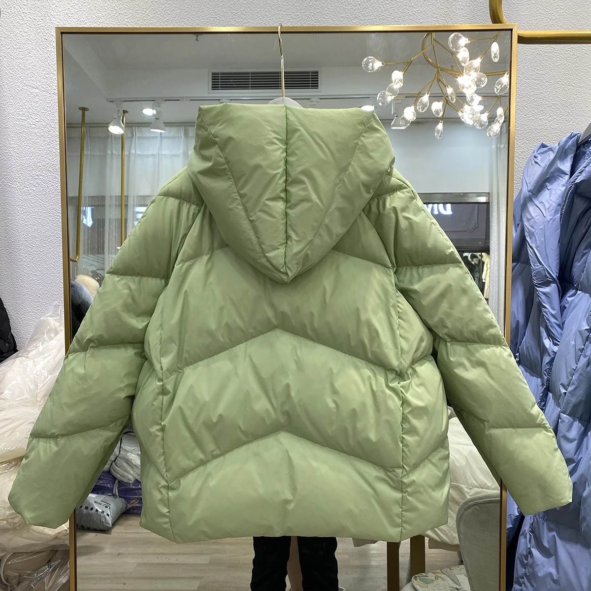 New Women Down Jacket Casual Style Autumn Winter Coats And Parkas Female Outwear