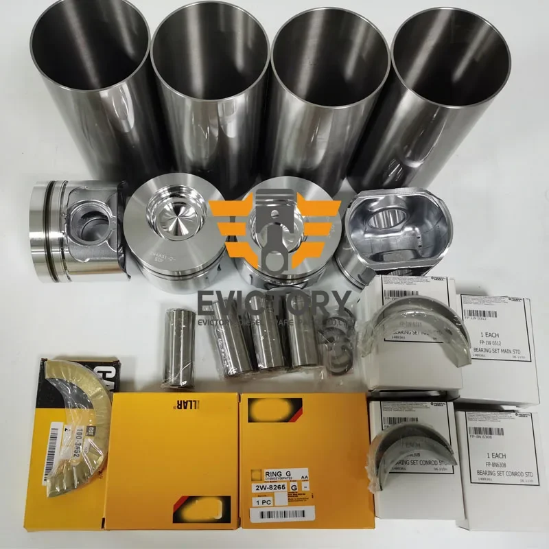 Для деталей двигателя экскаватора гусеницы 3204 3204T 3204DT комплект для капитального