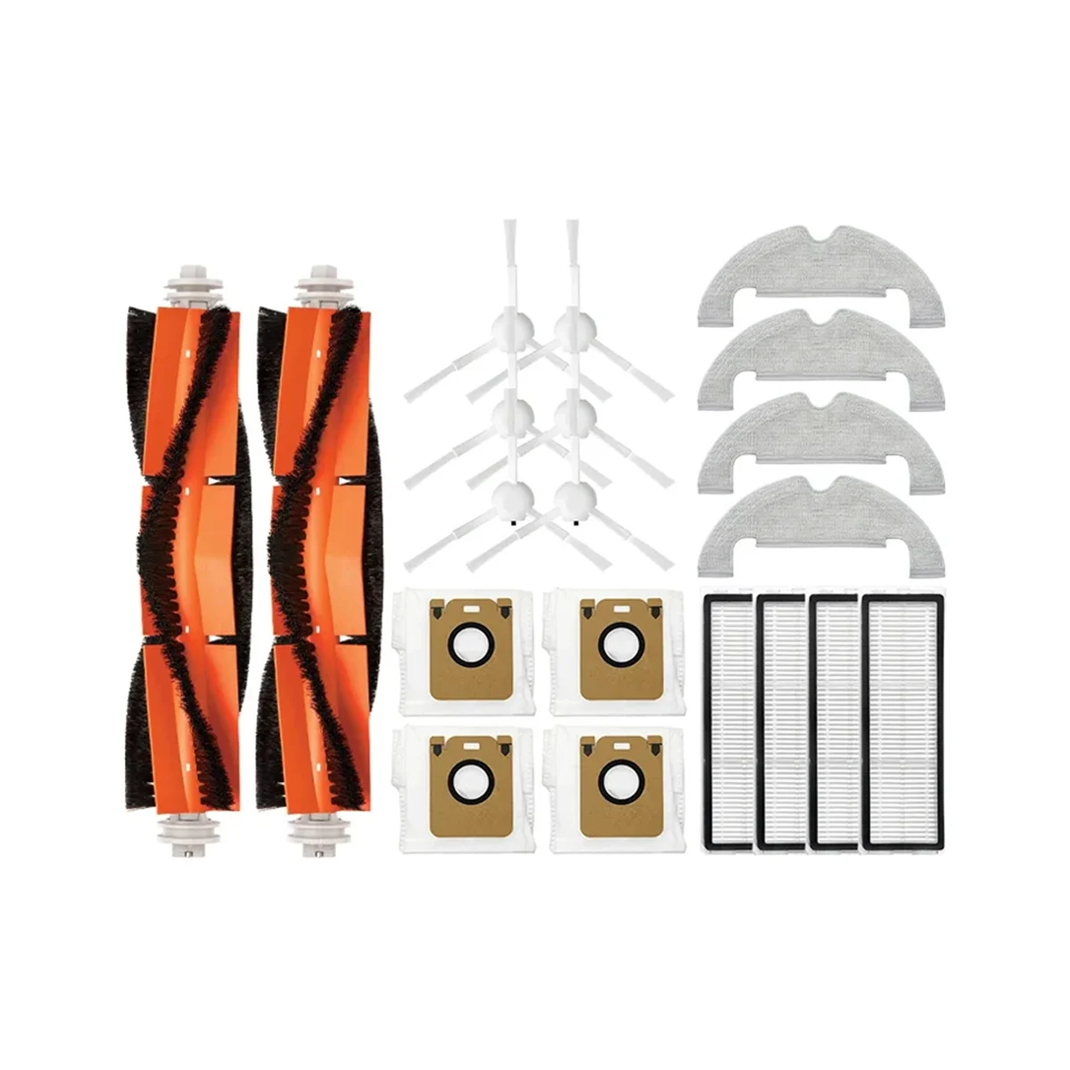 

For Dreame Bot D10 Plus Accessories RLS3D Robot Vacuum Cleaner Main Side Brush Mop Cloth HEPA Filter Dust Bag Parts