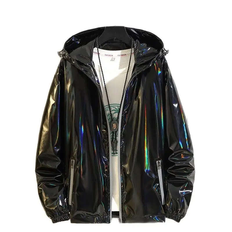 

Plus Size 5xl Oversize Jacket Women Outerwear Spring Hooded Zipper Windbreaker Basic Coat Female Harajuku Bomber Jacket