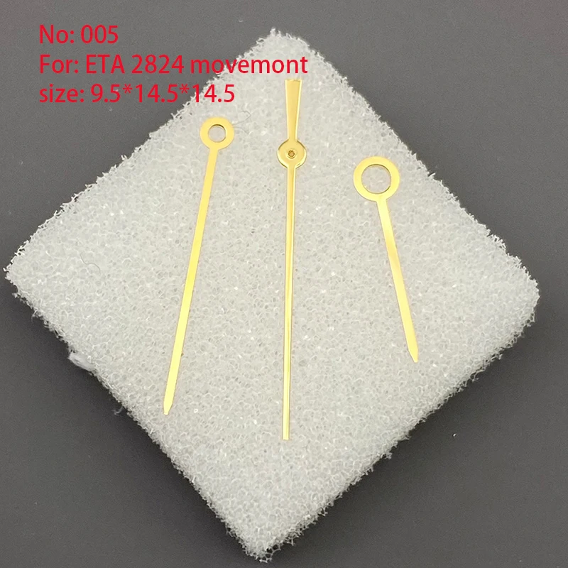 

Watch accessories watch pointer 3 needles men ETA2824 movement watch repair accessories size 9.5mm*14.5mm*14.5mm/NO.005