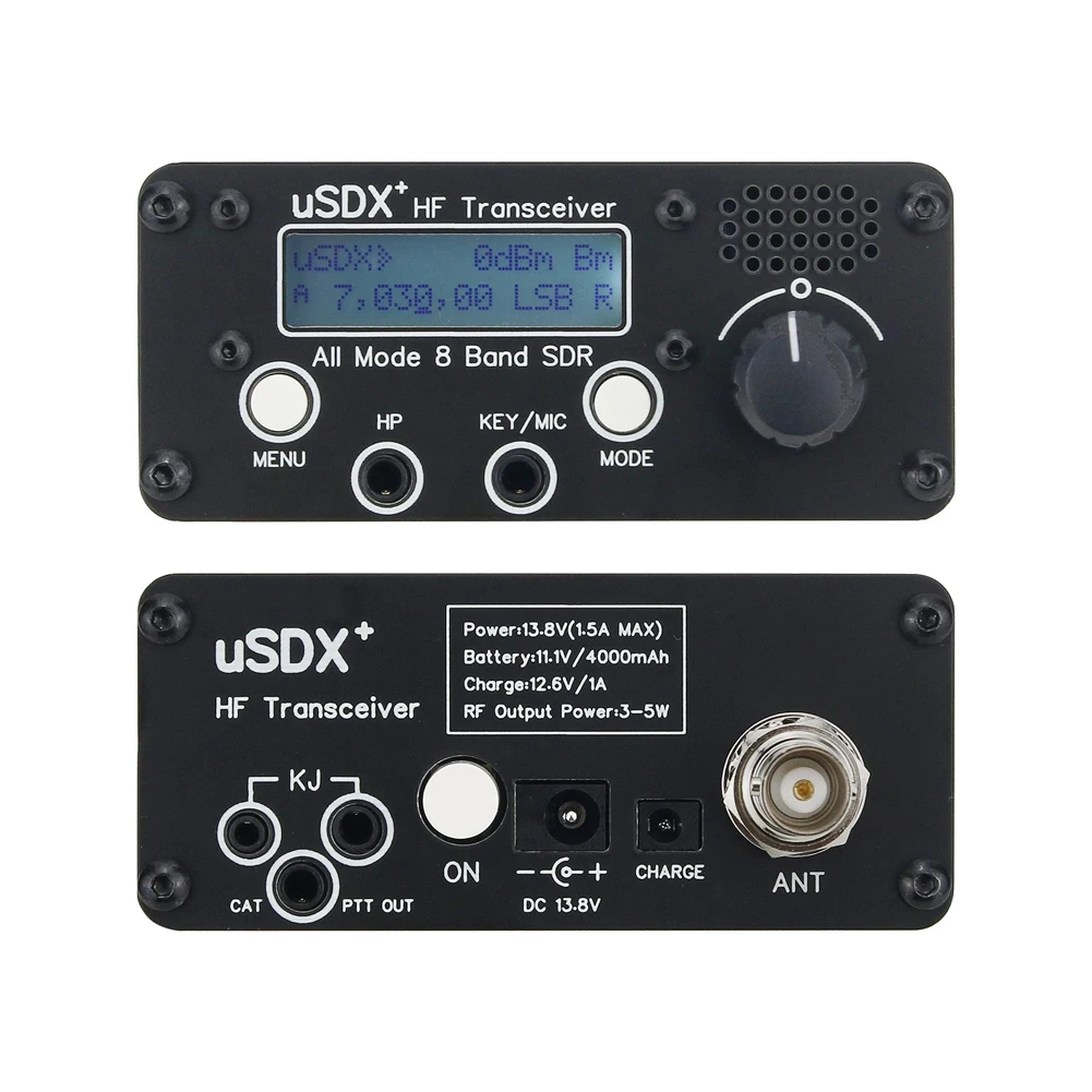 USDR uSDX + Plus V2 8-полосные трансиверы SDR HF SSB QRP высокочастотные короткие волновые