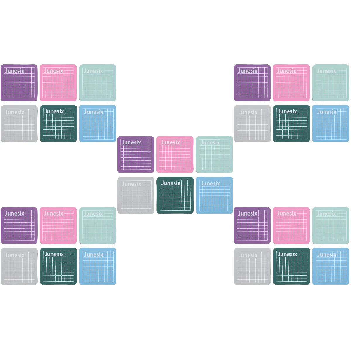 

30 Pcs Cutting Mats Engraving Cutting Pads Mini Cutting Mats for Engraving Crafts