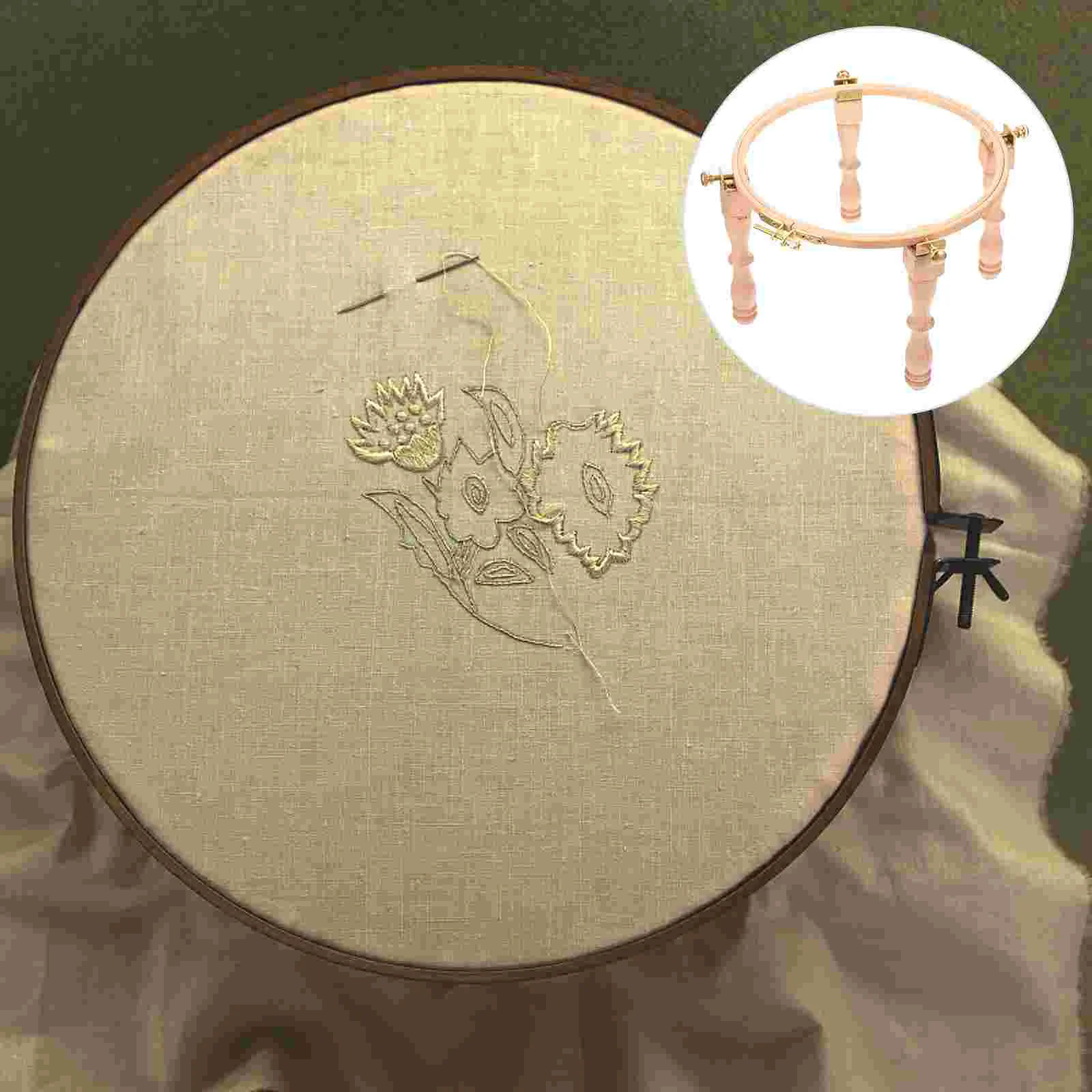 

1 Set Embroidery Tools DIY Convenient Embroidery Frame Ring Stands Racks