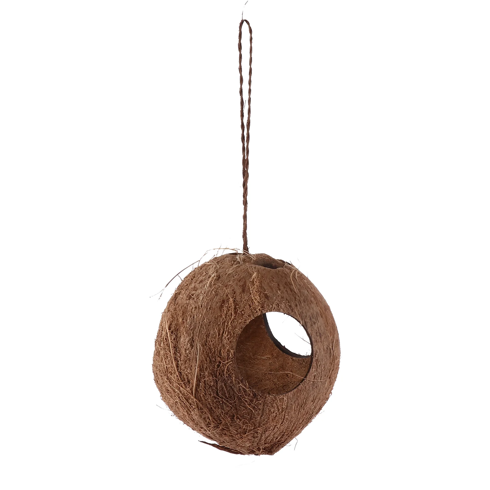 

Bird Reptilehouse Hut Cave Gecko Shell Hanginghide Lizard Birds Cage Hideaway Toys Nesting Natural Hideout Ladder Swing