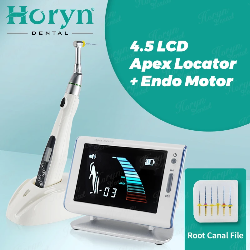Стоматологический беспроводной эндодвигатель со светодиодом контруглот 16:1 6