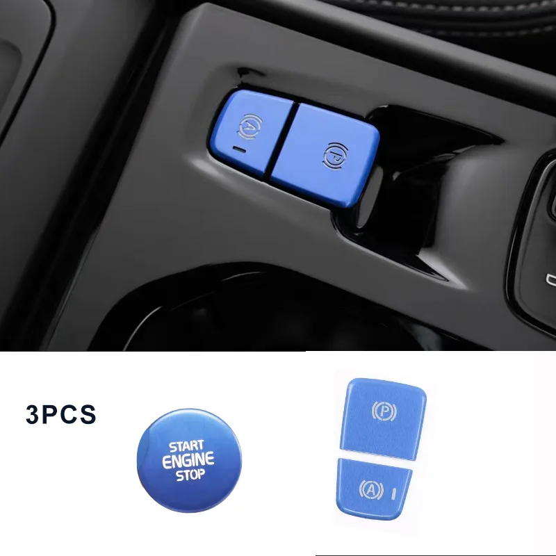 

Автомобильные аксессуары для volvo xc40 2017 2018 2019 2020 2021 2022, электронный ручной тормоз, светильник вая кнопка, защита с блестками, автомобильная наклейка