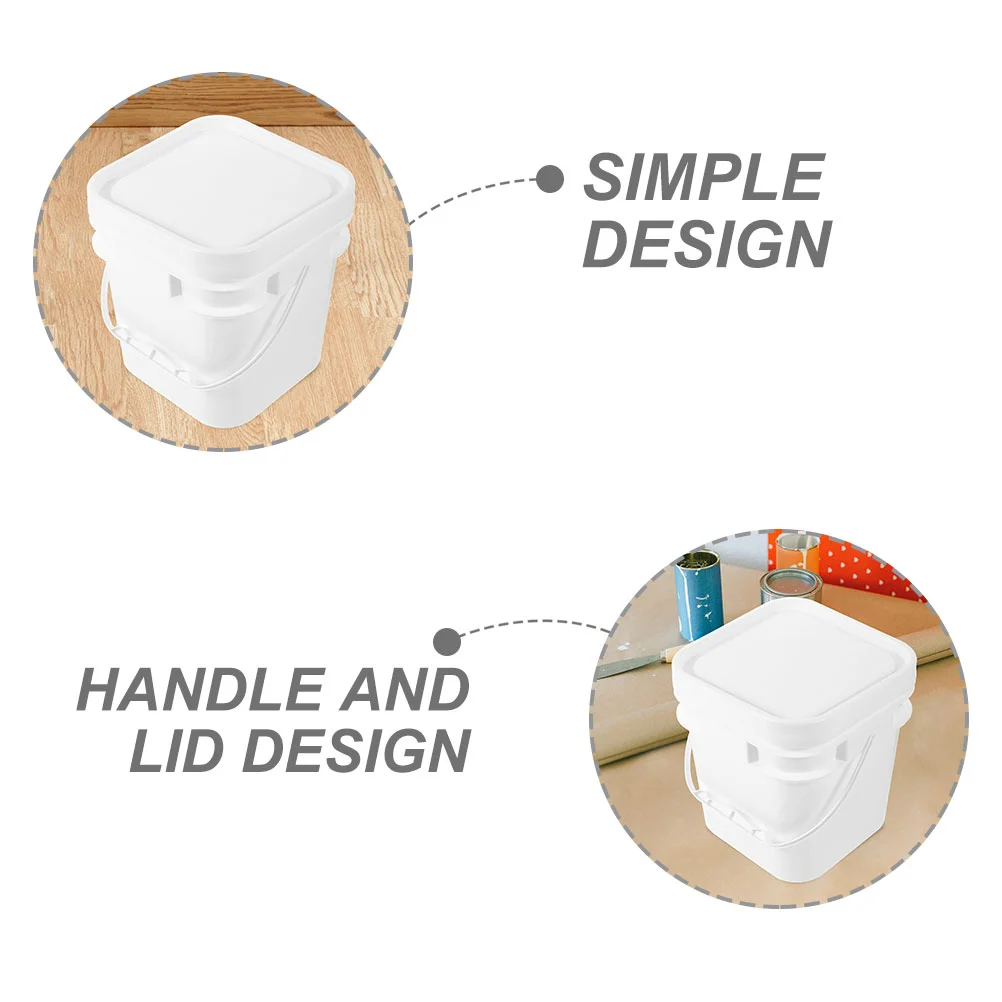 Химическая бочка контейнер для краски с крышкой ведро пластиковые ведра