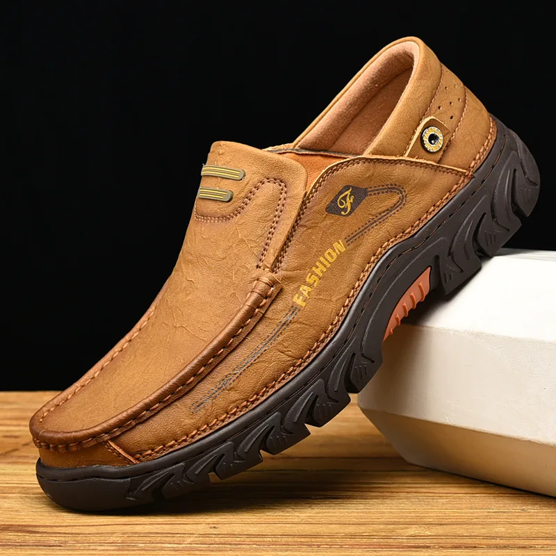 

Hard-Wearing Loafers Men Casual Shoes Zapatos Casuales Hombres Men Shoes New Fashion Retro Leisure Loafers Shoes S13650-S13662